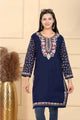 Woolen Embroidery Kurti